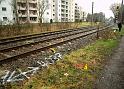 Kind unter Strassenbahn Koeln Porz Steinstr P20